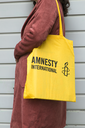 Sac en coton Amnesty jaune