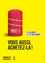 Affiche de vente A3 bougies sans bande blanche