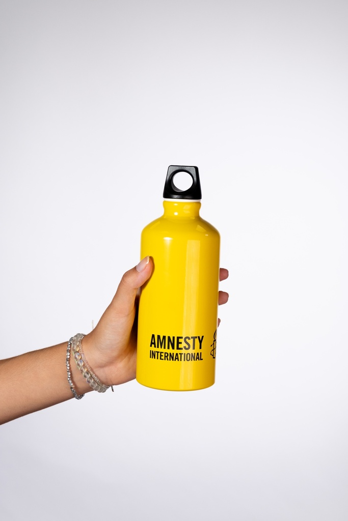 Gourde jaune Amnesty