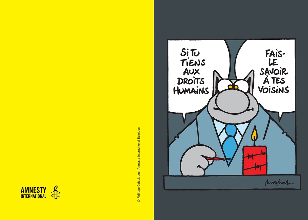 Cartes de voeux Le Chat