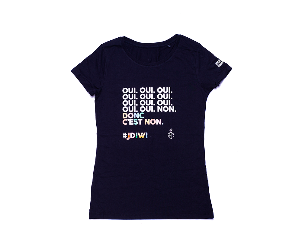 Tee-shirt #JDIWI Femme XL