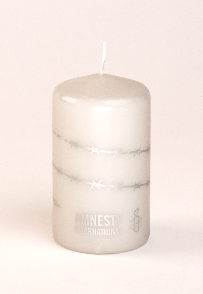 Bougie classique grise