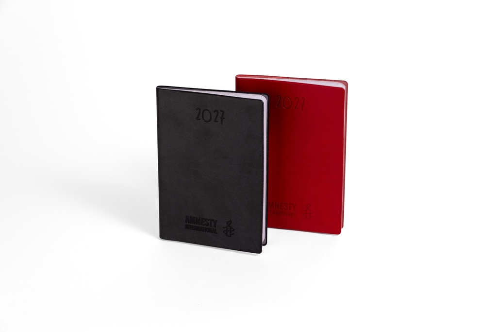 Agenda 2027 gris anthracite