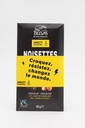 Duo de tablettes de chocolat Belvas : lait Noisettes et chocolat noir  
